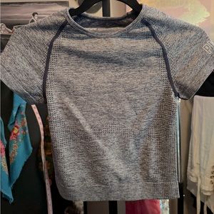 Pink Workout Top/no Brand Leggings